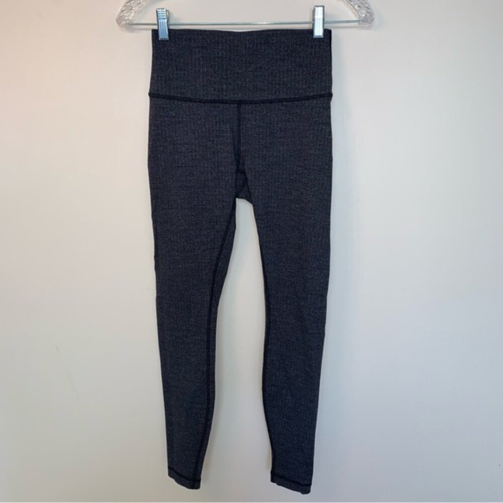 Lululemon Wunder Under High-Rise Tight 28" Variegated Knit Jacquard 6 - Picture 4 of 11